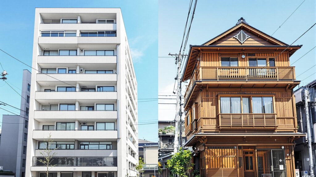 一人暮らしで知っておきたいマンションとアパートの基本的な違い